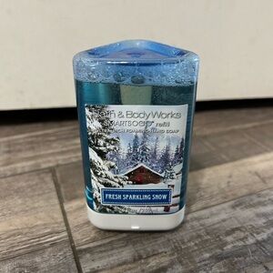 Bath & Body Works Smart Soap Refill Fresh Sparkling Snow New Foaming 8.7oz